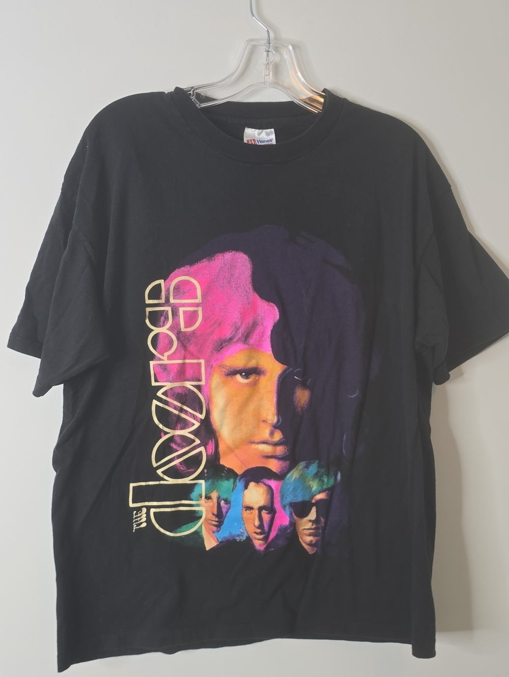 Vintage The Doors Graphic Black Band T-Shirt